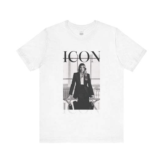 Melania Icon Trendy Short Sleeve Tee